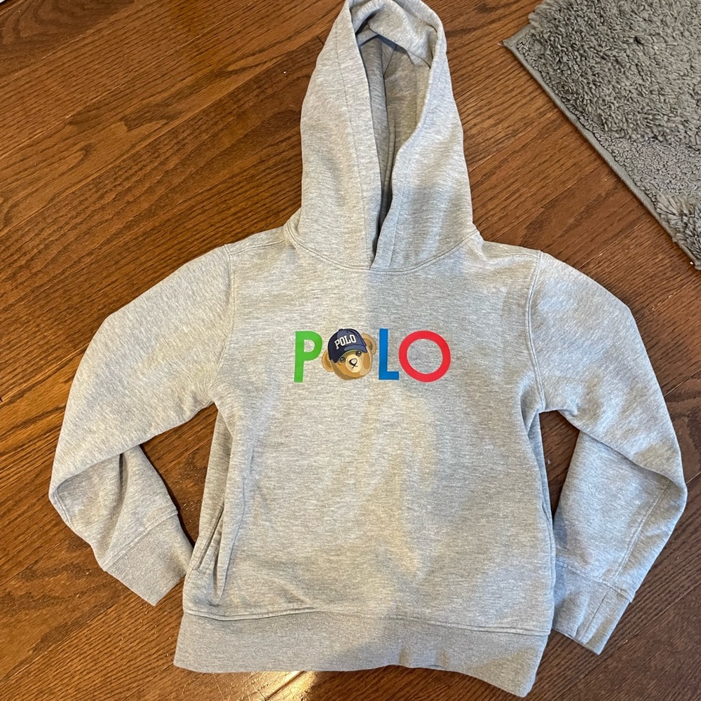 Boys polo sweatshirt